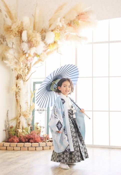 七五三の衣装写真 衣装名 (和)JAPANSTYLE