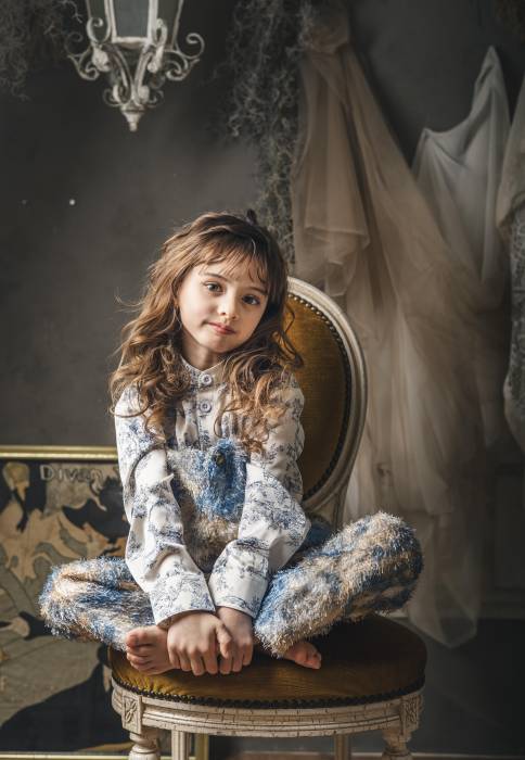 七五三の衣装写真 衣装名 (カジュ)mimi’b