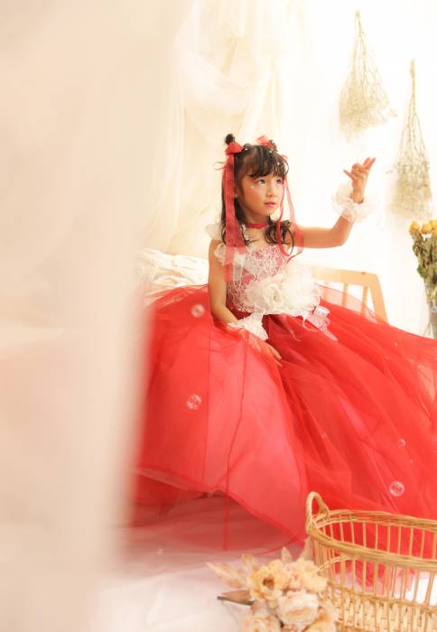 七五三の衣装写真 衣装名 (洋)Ryusa rose