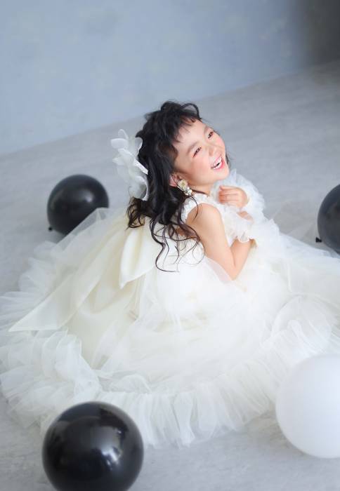 七五三の衣装写真 衣装名 (洋)Ryusa rose