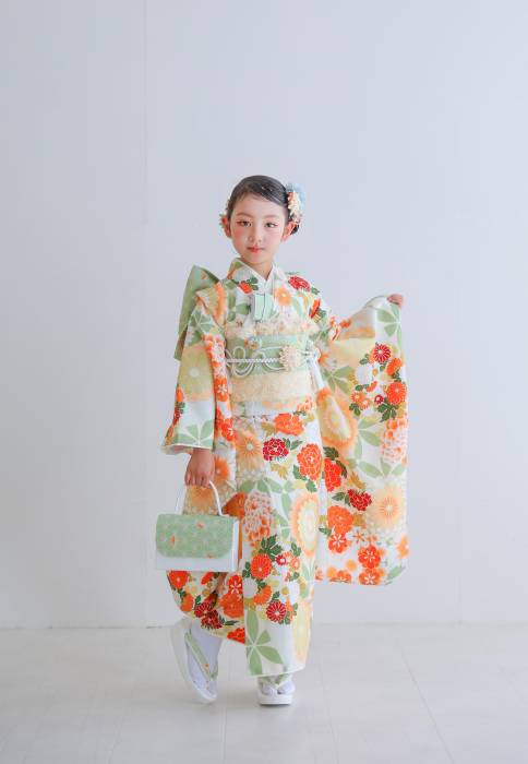 七五三の衣装写真 衣装名 (和)RafineCoco Trad